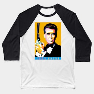 Pierce Brosnan Baseball T-Shirt